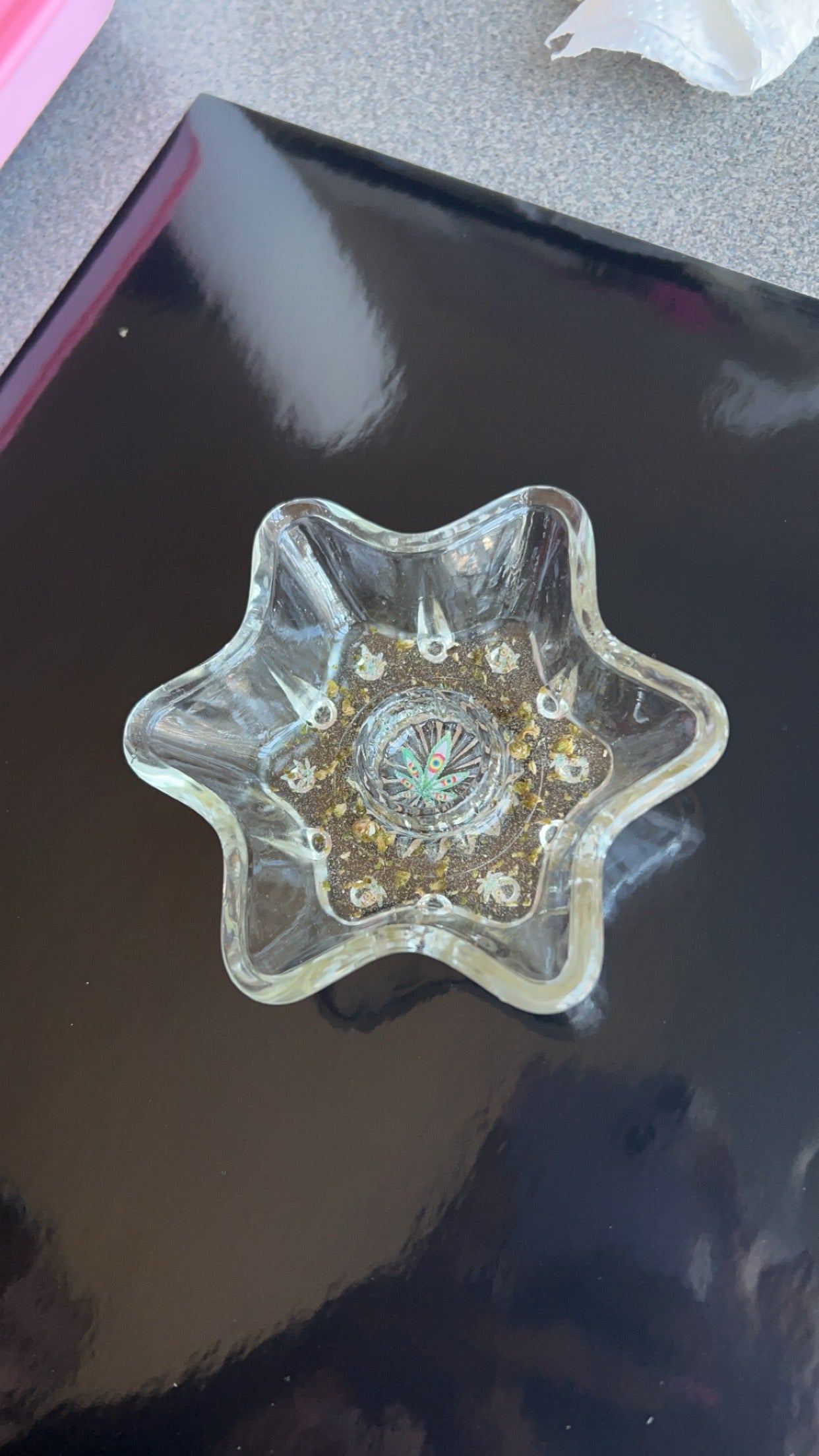 Tie D’eye Star Shaped 🌟 Ashtray