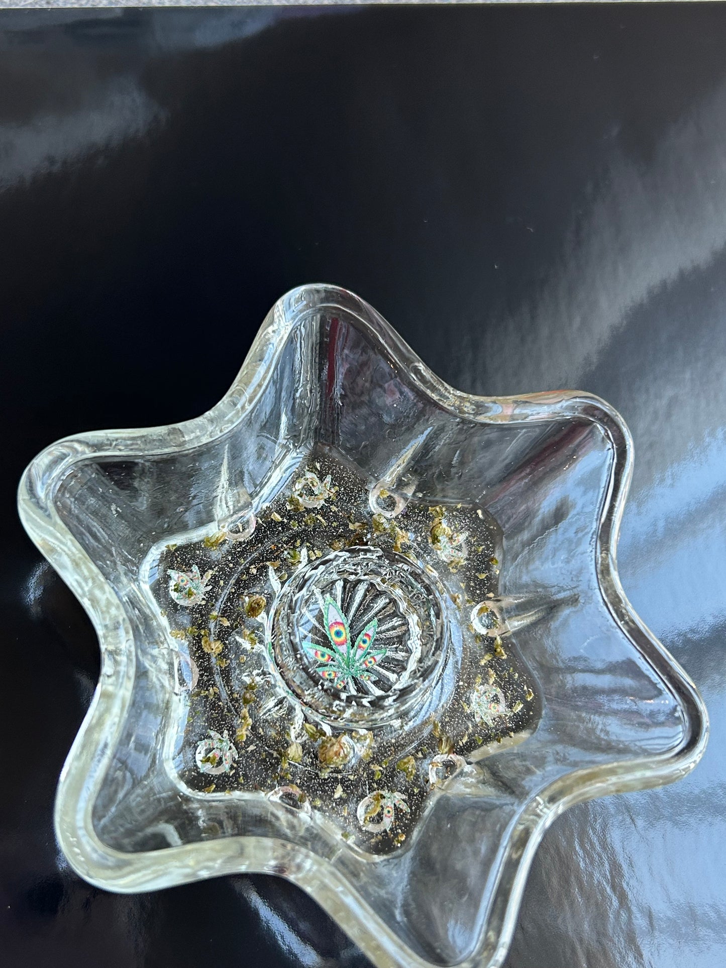 Tie D’eye Star Shaped 🌟 Ashtray